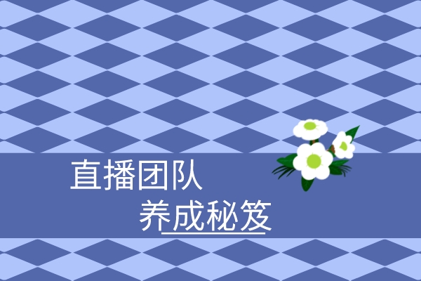 “绝密”公开：「日销百万」直播团队养成秘笈
